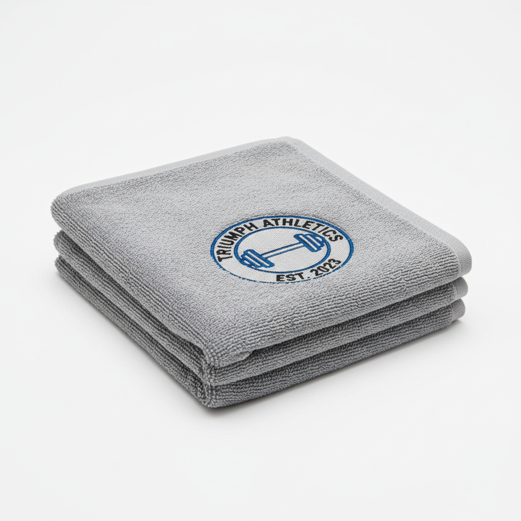 Logo Baskılı Spor Havlusu