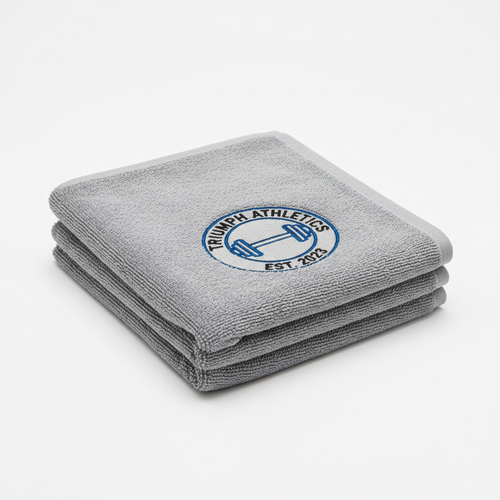 Logo Baskılı Spor Havlusu